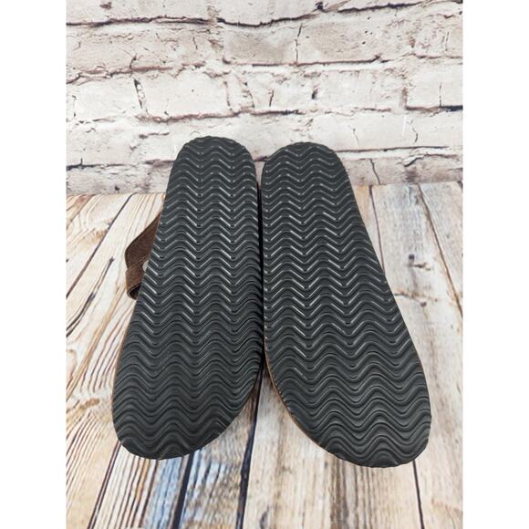 Women's Clog Flats Size 8 39 NEW Brown Tiktok Shoe - Picture 5 of 5